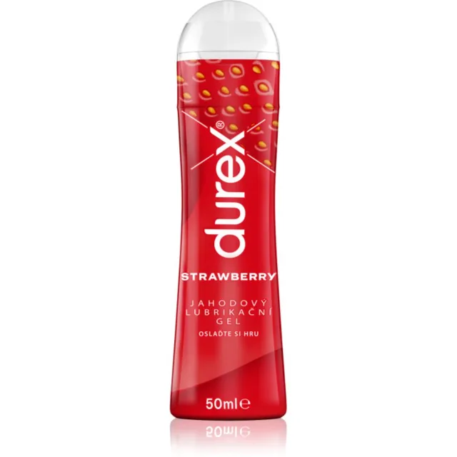 Durex Strawberry lubrikační gel s příchutí 50 ml