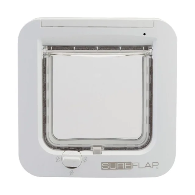 Dvířka SureFlap s mikročipem pro kočky - bílá | P6483