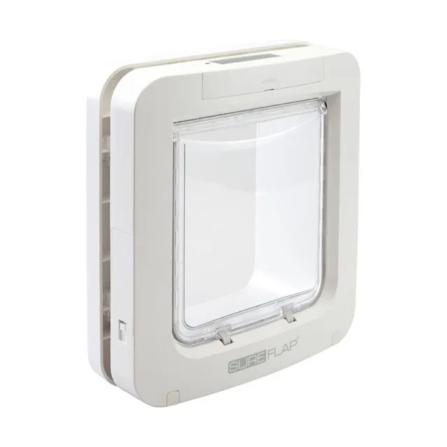 Dvířka SureFlap s mikročipem pro psy - Bílá | P6486
