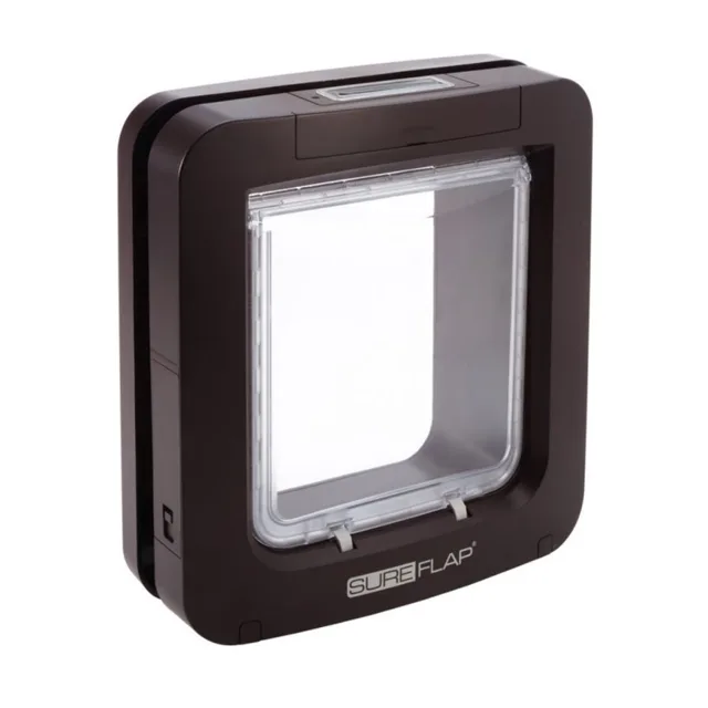 Dvířka SureFlap s mikročipem pro psy - hnědá | P6485