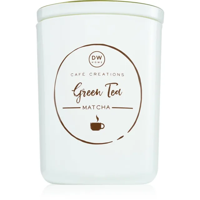 DW Home Cafe Creations Green Tea Matcha vonná svíčka 434 g
