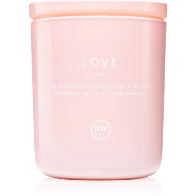 DW Home Definitions LOVE Peony Apple vonná svíčka 264 g