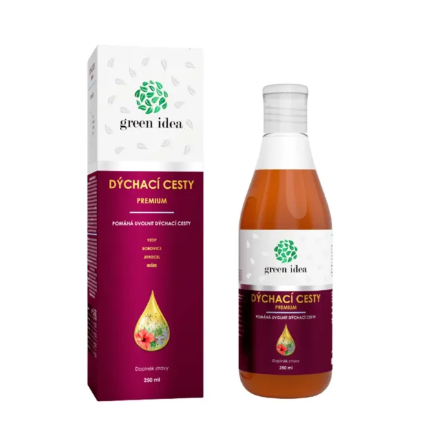 Dýchací cesty Premium 250 ml - Green idea