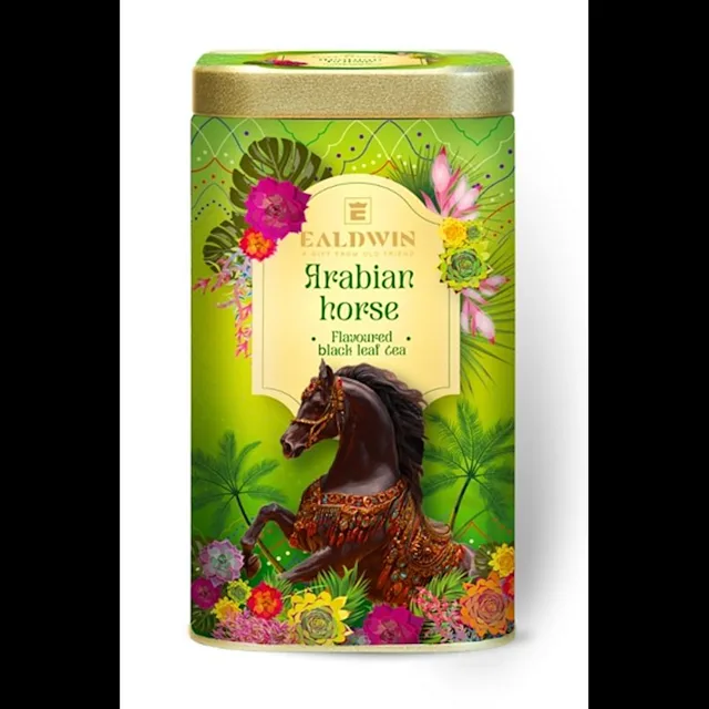 EALDWIN Arabian horse sypaný černý čaj 100 g