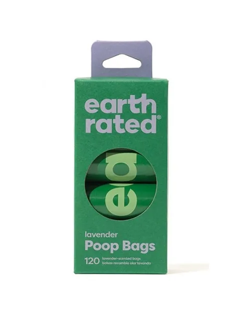 EARTH RATED sáčky na exkrementy Eco-Friendly 8x15ks
