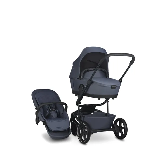Easywalker Set XL kočárek kombinovaný Harvey NXT s příslušenstvím Deep Blue