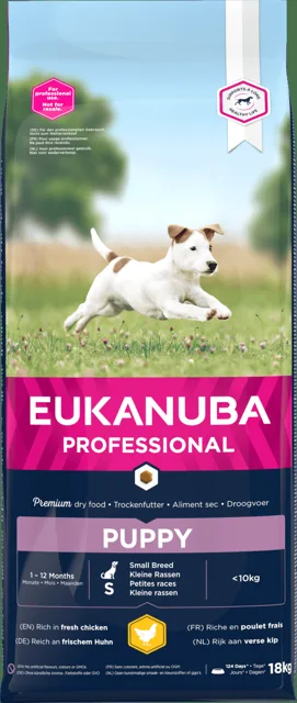 EBC Eukanuba Puppy & Junior Small 18kg