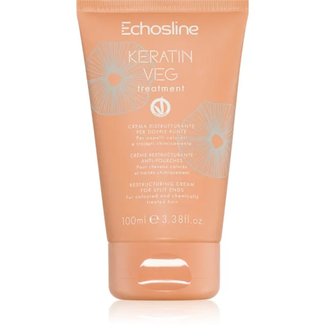 Echosline Keratin veg Treatment krém na roztřepené konečky vlasů 100 ml