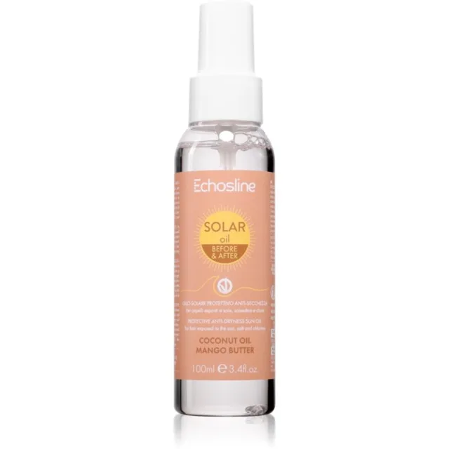 Echosline SOLAR Oil ochranný olej na vlasy proti slunečnímu záření 100 ml