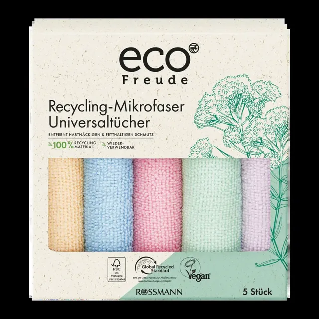 eco Freude Univerzální utěrky z mikrovlákna 5 ks