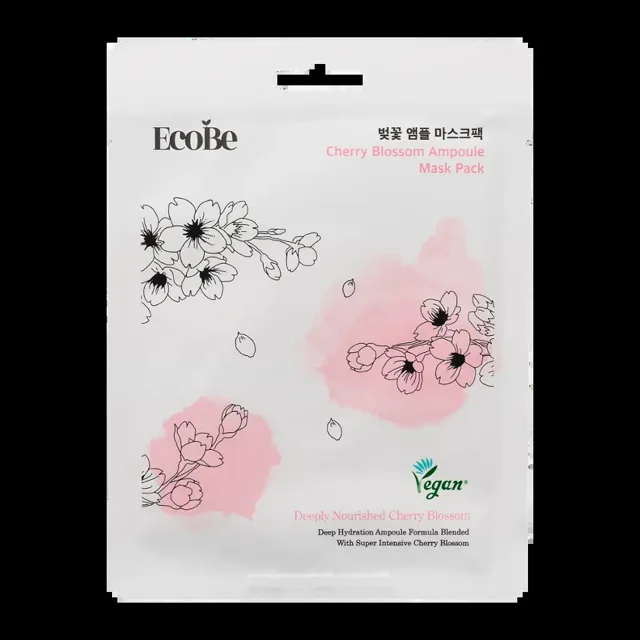 Ecobe Pleťová maska Cherry Blossom Ampoule  25 ml