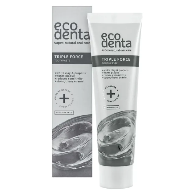 ECODENTA Triple force Zubní pasta s trojitou silou 100 ml