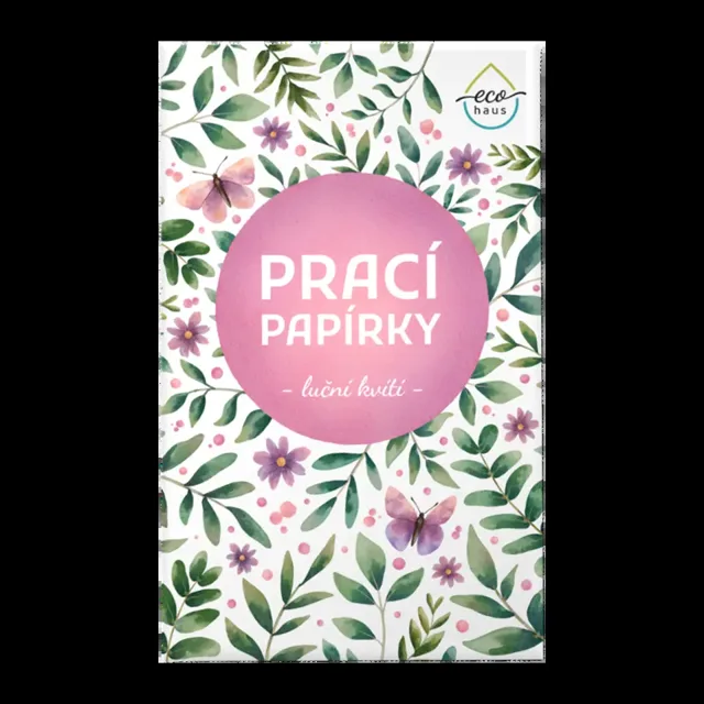 EcoHaus Prací papírky Luční kvítí 5 ks