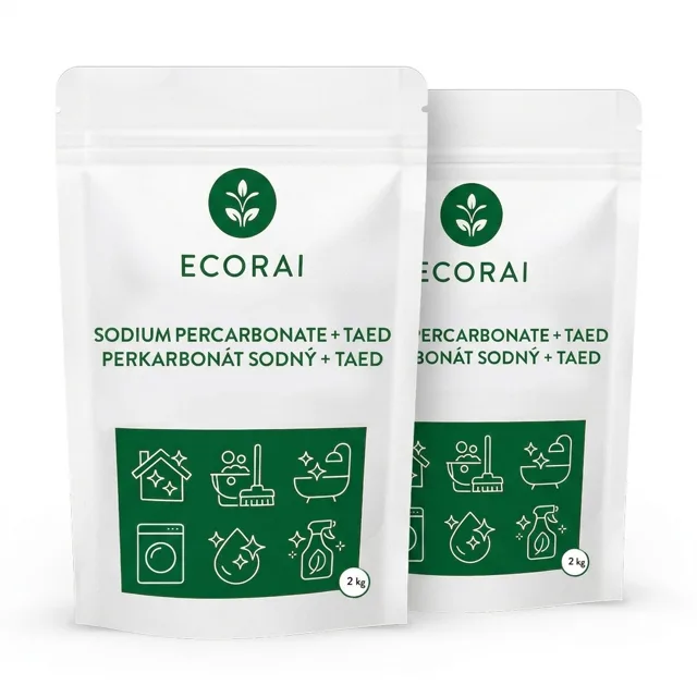 Ecorai Perkarbonát sodný + taed 2 x 2kg výhodné balení (4 kg)