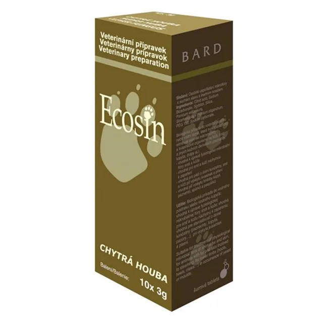 ECOSIN chytrá houba pro zvířata 10 x 3 g