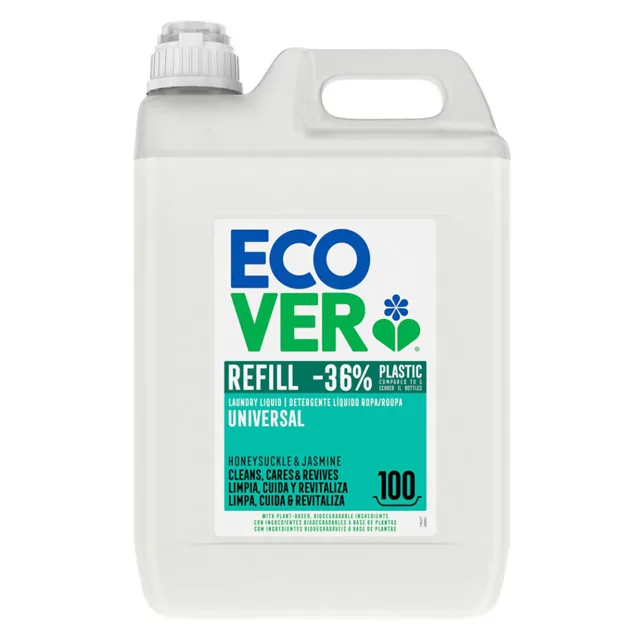 ECOVER Prací gel náplň Univerzální 100 praní 5 l
