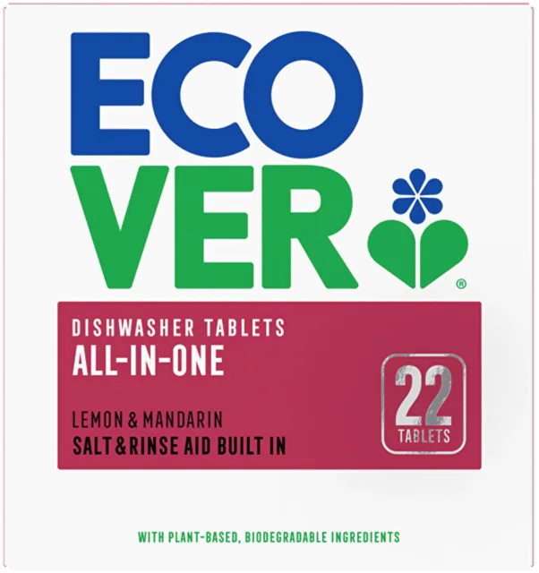 ECOVER tablety do myčky All in One, 22 ks, 440 g