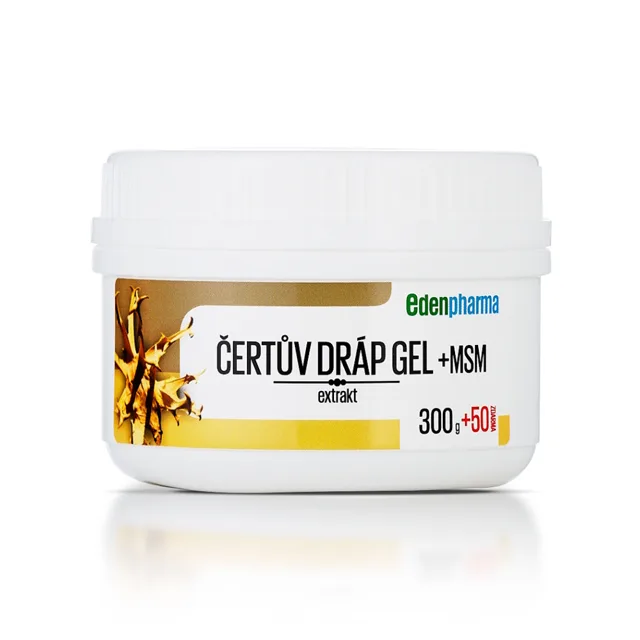 EDENPHARMA Čertův dráp + MSM gel 350 g