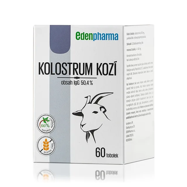 EDENPHARMA Kolostrum kozí 60 kapslí