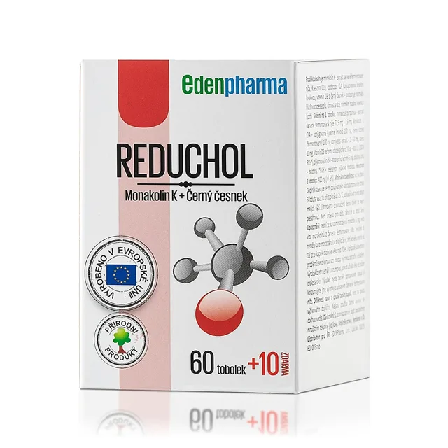 EDENPHARMA Reduchol 60+10 tobolek ZDARMA