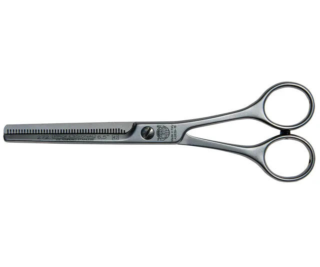 Efilační nůžky Kiepe Coiffeur Super Line 272 - 6,5" stříbrné, 42 zubů (272/6.5) + dárek zdarma