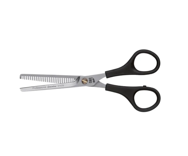Efilační nůžky s plastovou rukojetí Eurostil Professional 6" (01978) + dárek zdarma