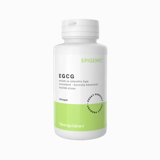 EGCG – extrakt ze zeleného čaje – 100 kapslí – Epigemic®