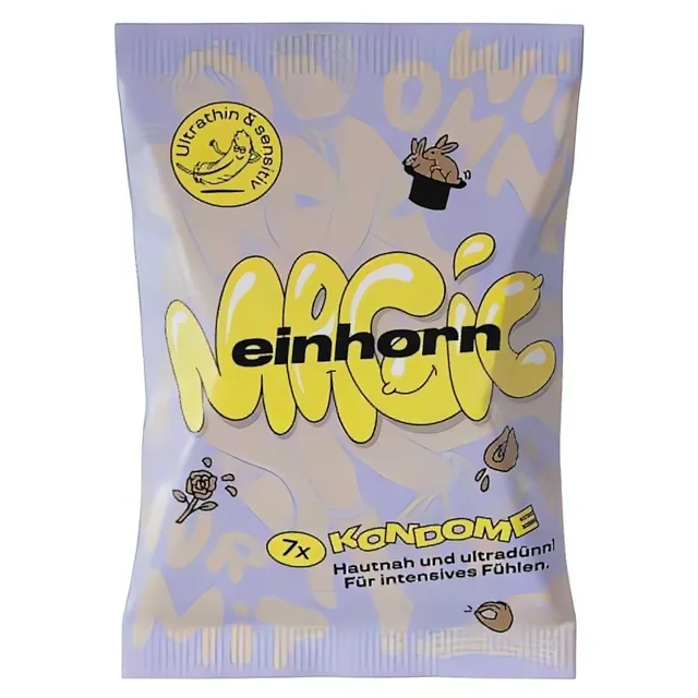 Einhorn Kondomy Magic 7 ks - s tenkou stěnou