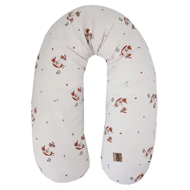 Eko Kojící polštář velvet Fox 180cm