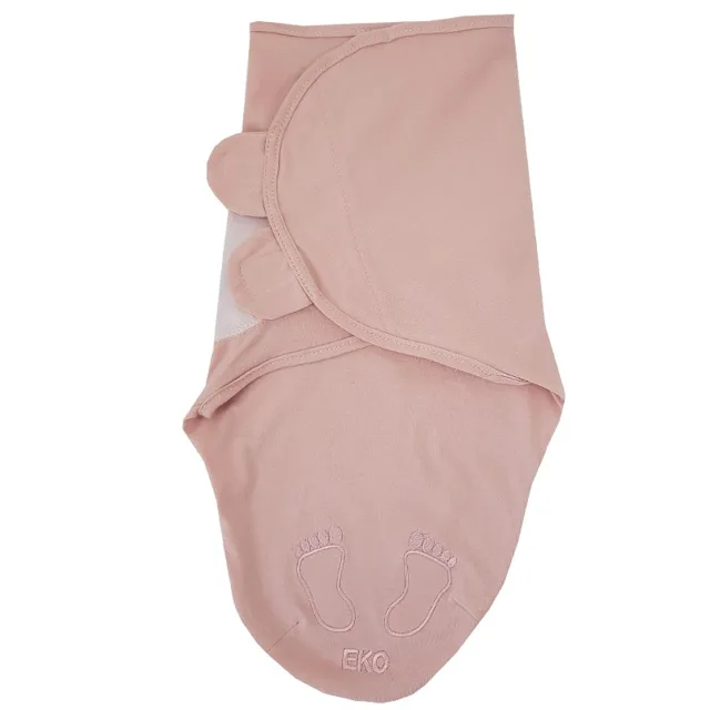 Eko Zavinovačka bavlněná Ulitka Powder pink 5-10 kg