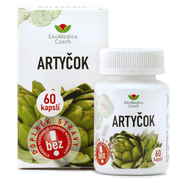 EKOMEDICA Artyčok 60 kapslí