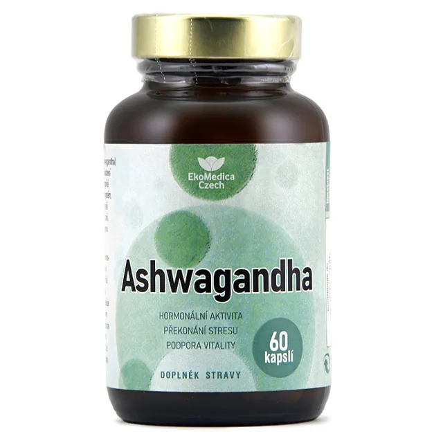 EKOMEDICA Ashwagandha 60 kapslí