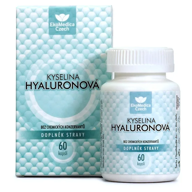 EKOMEDICA Kyselina hyaluronová 60 kapslí