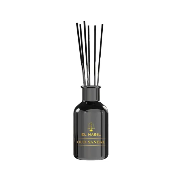 El Nabil Aroma difuzér s tyčinkami - Oriental Collection - OUD SANDAL -  125ml