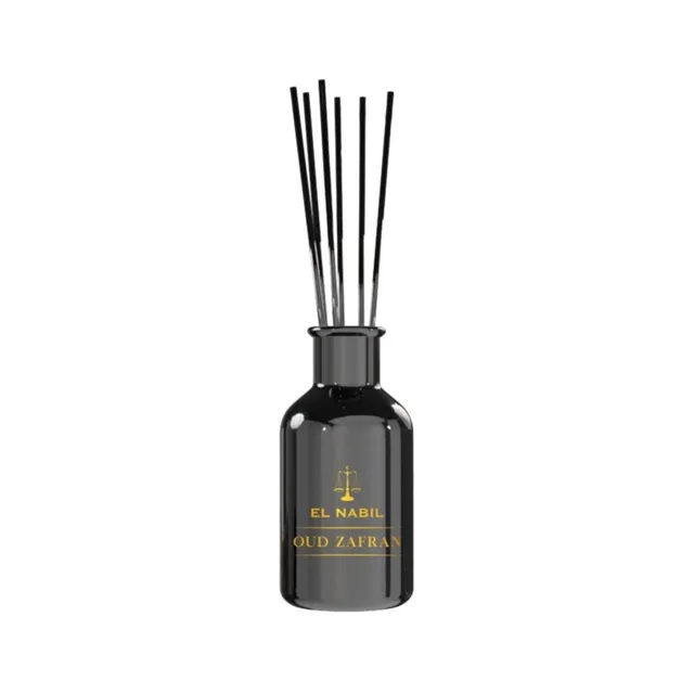El Nabil Aroma difuzér s tyčinkami - Oriental Collection - OUD ZAFRAN -  125ml
