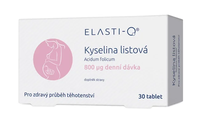 Elasti-Q Kyselina listová 800 30 tablet
