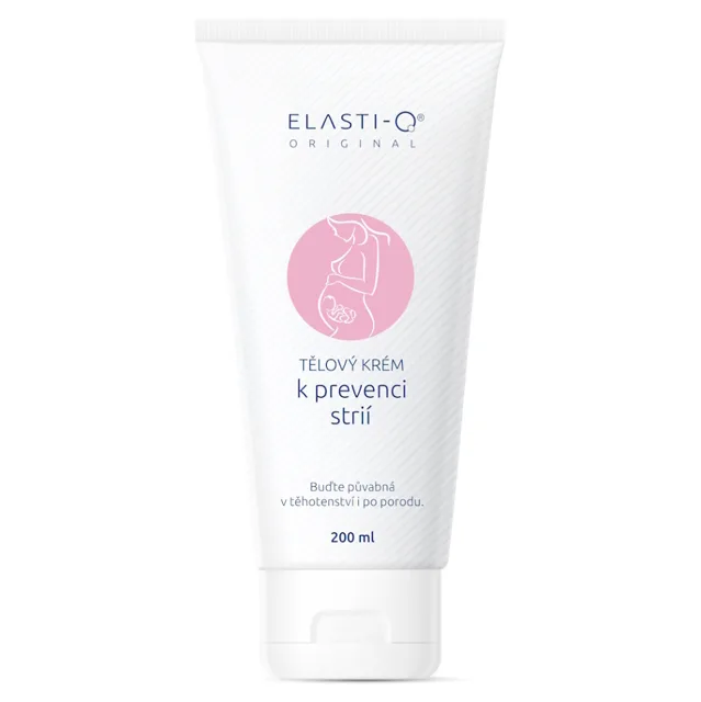 ELASTI-Q Original tělový krém k prevenci strií 200 ml