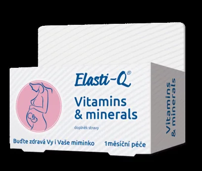 Elasti-Q Vitamins & Minerals s post.uvolňov.tbl.30