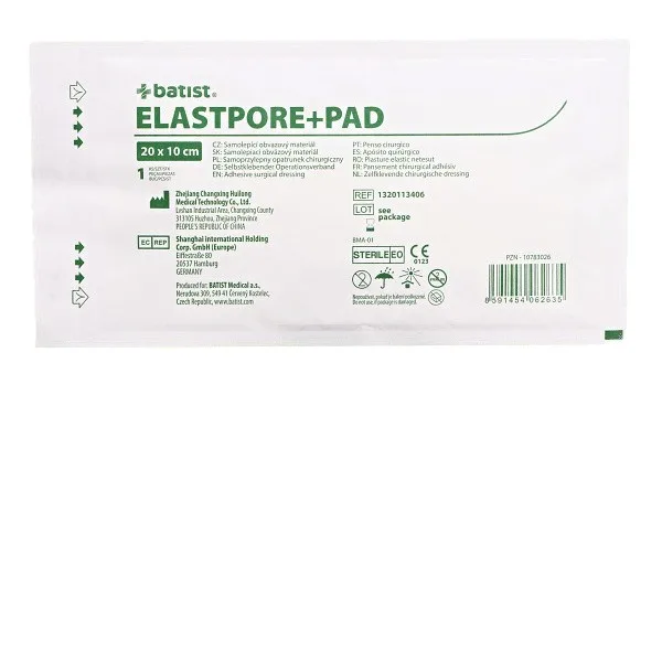Elastpore+pad Náplast Samolep.sterilní 10x20cm 1ks