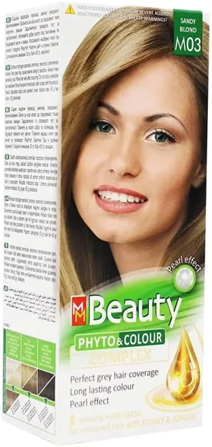 ELEA MM Beauty Permanentní barva na vlasy 125 g-M03 Pískově blond