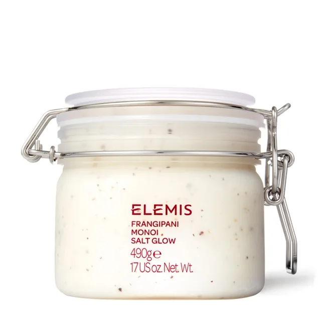 Elemis Tělový peeling Frangipani Monoi Salt (Glow Body Scrub) 490 g