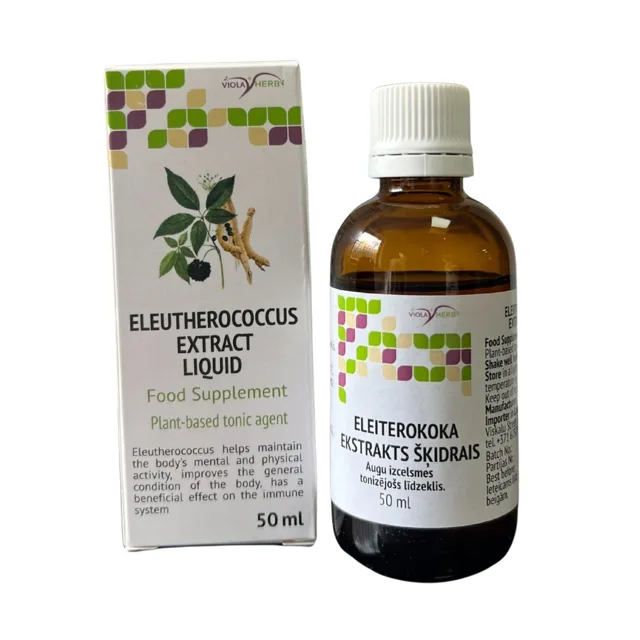 Eleuterokok extrakt - 50 ml - ViolaHerb