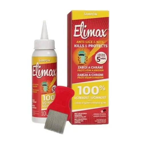Elimax Účinný roztok 100 ml + kovový hřeben