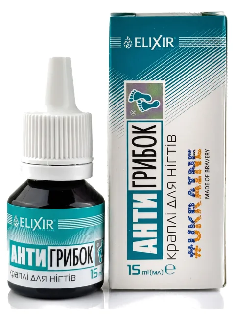 Elixír Antigribok (antifungus) protiplísňové kapky na nehty 15 ml
