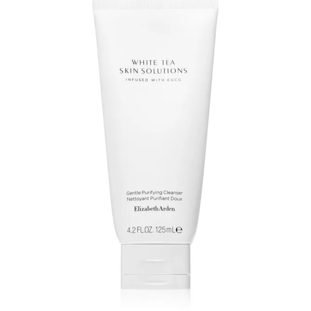 Elizabeth Arden White Tea Skin Solutions Gentle Purifying Cleanser jemný čisticí krém pro ženy 125 ml