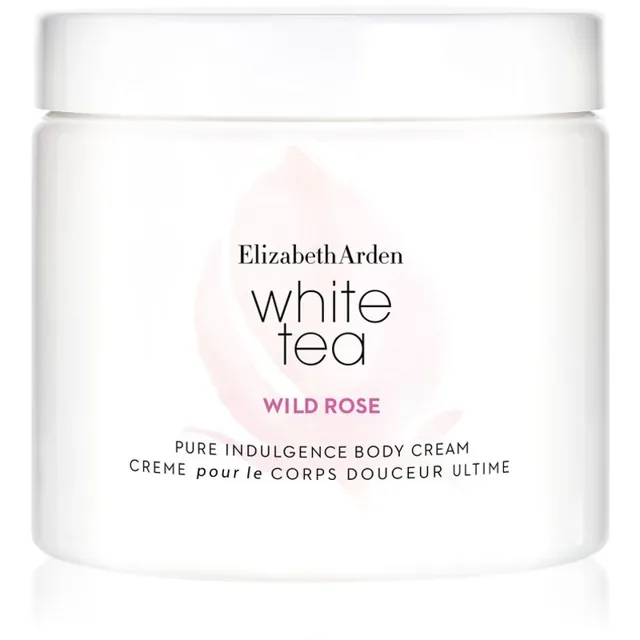 Elizabeth Arden White Tea Wild Rose tělový krém z růže pro ženy 400 ml
