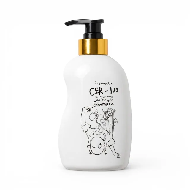 Elizavecca CER-100 Collagen Coating Hair A+ Muscle Shampoo - regenerační šampon, 500ml