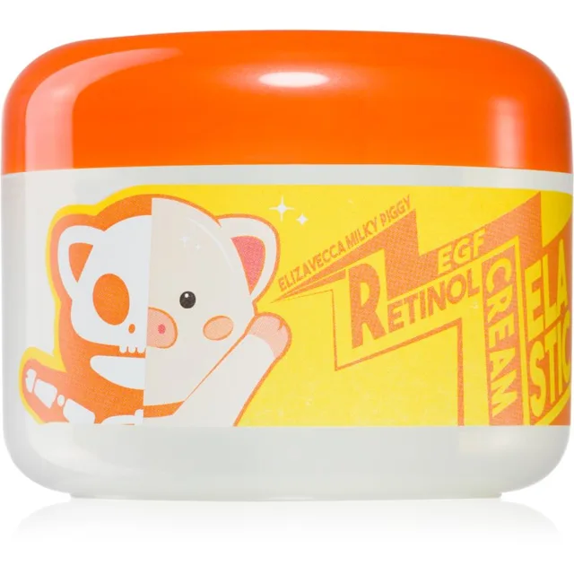 Elizavecca Milky Piggy EGF Elastic Retinol Cream hloubkově regenerační noční krém s retinolem 100 ml