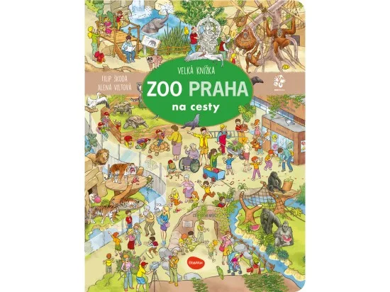 Ella&Max Na cesty velká knížka ZOO Praha