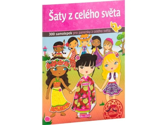 Ella&Max Šaty z celého světa Kniha samolepek